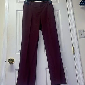 Size 14 WMNS NY and Company Burgundy business pant